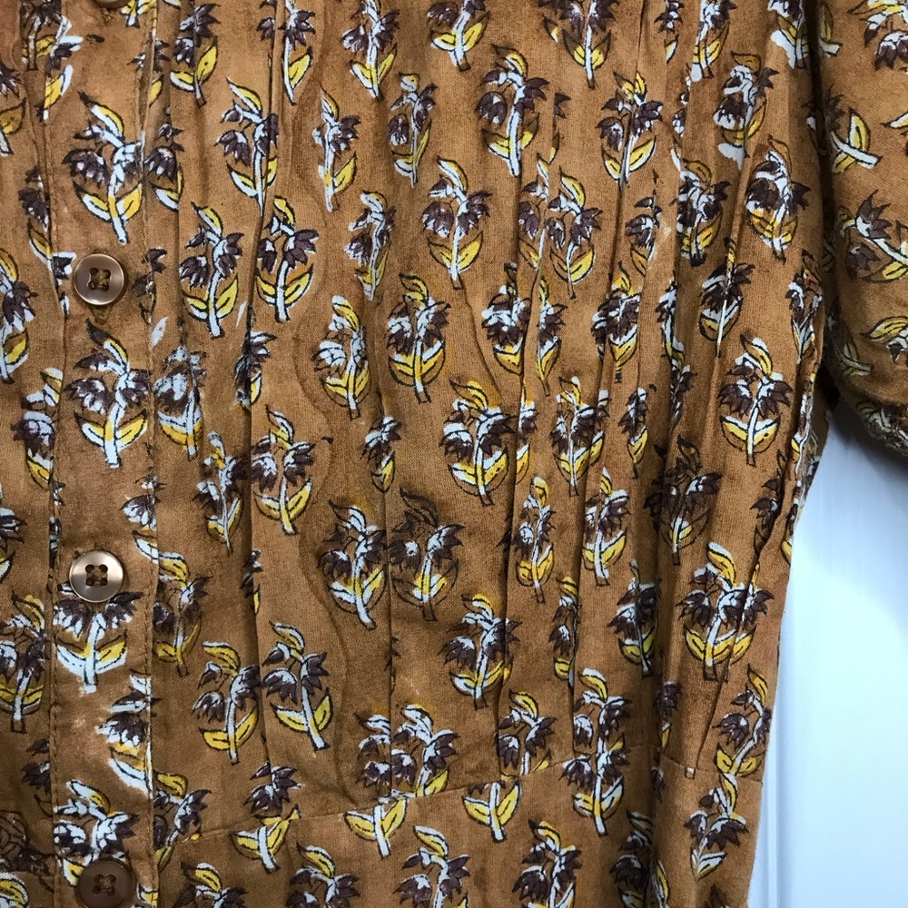 Daughters of India Light Brown Midi Dress - Picture 13 of 16